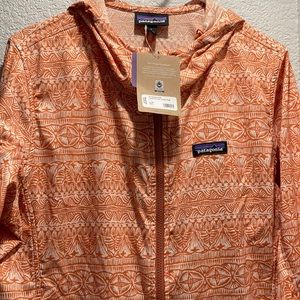 NWT! Patagonia Bajadas Hoody in sunset orange